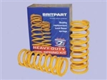 DA4204.AM - Britpart Performance Rear Springs - Medium Duty - 2" (50mm) Lift - Fits Defender 90, Discovery 1 and Range Rover Classic