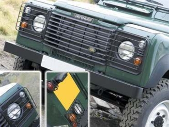 DA4400 - Wolf Style Lamp Guard Kit - Front And Rear - TD5 2003 Onwards - By Birtpart - For Defender
