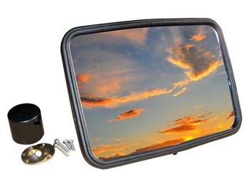 DA4407 - Unbreakable Mirror Head for Land Rover Defender - Convex