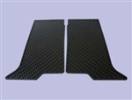 DA4425 - Rubber Footwell Mat Set - Rear In Black - By Autograph For Discovery 2