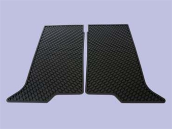 DA4425 - Rubber Footwell Mat Set - Rear In Black - By Autograph For Discovery 2