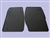 DA4426 - Rubber Footwell Mat Set - Front In Black - By Autograph For Discovery 1