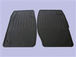 DA4426 - Rubber Footwell Mat Set - Front In Black - By Autograph For Discovery 1
