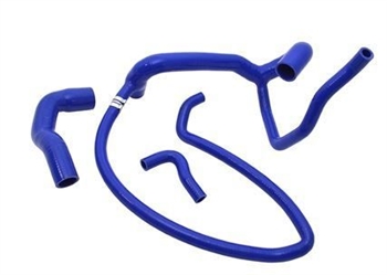 DA4567 - Silicone Coolant Hose Kit by Britpart in Blue for Discovery 300TDi - Three Hose Kit (Image shows Defender 300TDI Kit Which is Similar)