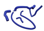 DA4570 - Silicone Coolant Hoses By Britpart in Blue for Defender 300TDI - Three Piece Kit