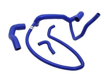 DA4570 - Silicone Coolant Hoses By Britpart in Blue for Defender 300TDI - Three Piece Kit