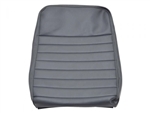 DA4592 - Centre Seat Covering in Grey Vinyl for Land Rover Defender - Seat Back - Fits 1998-2006