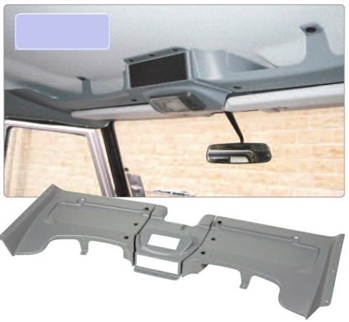 DA4629 - Fits Defender Centre Roof Console By Britpart in Grey