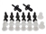 DA4649 - Fits Defender Rear Side Door Fitting Kit - Fits One Rear Right or Left Hand Side Door