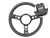 DA4650 - Steering Wheel by Mountney - 15" Black Vinyl with Black Spokes For Defender