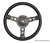 DA4654-SERIES - Steering Wheel by Mountney - 14" Black Vinyl with Black Spokes For Land Rover Series