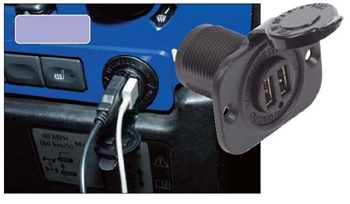 DA4679 - Dual USB Charger for 12V DC Socket - Blue Sea Branded - Made In USA - Top Quality
