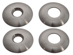 DA4788.AM - Set of Four Stainless Steel Shock Absorber Washers - For Top of Fits Defender and Discovery 1 Rear Shock
