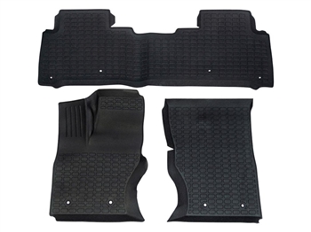 DA4859 - Rubber Mat Set - Left Hand Drive - Four Piece Kit - By Britpart For Discovery 5
