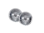 DA5015 - Xenon Ultima Headlamp Upgrade Conversion Lights - LHD Pair - For all Defender, Series and Range Rover Classic