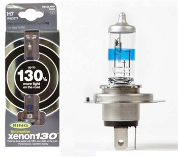 DA5016-130 - Xenon 130 H4 Headlamp Bulbs - 130% More Light - Pair - For Defender, Discovery 1, Discovery 2, Freelander 1 and Range Rover Classic