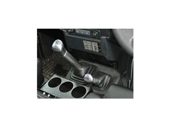 DA5051 - Aluminium Gear and Transfer Knobs For Land Rover Defender From 2007 Onwards - Fits All Defender Puma Models