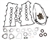 DA5132 - Head Gasket Set for TDV6 2.7 and 3.0 Engine - For Range Rover Sport and Discovery 3 & 4 - Reinz