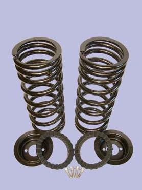 DA5136 - Britpart Standard Height Spring Conversion for Discovery 2 - Rear Kit; Two Springs with Spring Seats and Retainer Rings