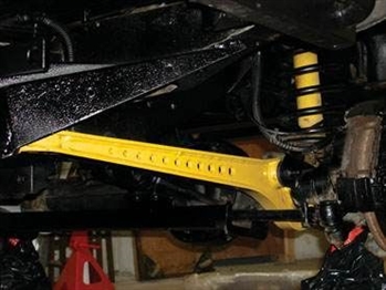 DA5506.AM - Britpart Heavy Duty Front Radius Arm (Later Style) - With Castor Correction - For Defender (94 Onwards), Discovery 1 and Range Rover Classic
