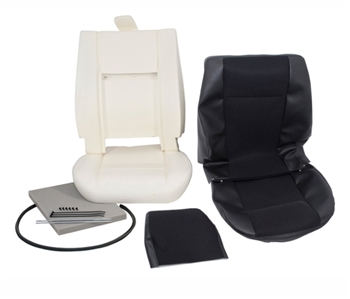 DA5603E - Black Mesh Front Seat Re Trim Kit for Def 83-06
