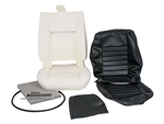 DA5629E.AM - Defender Outer Seat Re-Trim Kit - In Black - Fits Land Rover Defender up to 2007 (Excludes Adhesive - For Export Sales)