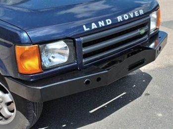 DA5645 - Heavy-Duty Wraparound Steel Winch Bumper For Discovery 2