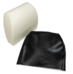 DA5685 - Black Vinyl Front Seat Headrest Re Trim Kit for Def 83-06