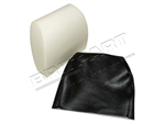 DA5685.AM - Re-Trim Kit for Headrest on Fits Land Rover Defender Front Seat - In Black - Fits up to 2007