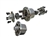 DA5709 - Rear Detroit Truetrac Limited Slip Diff - for 24 Spline Rover Axle