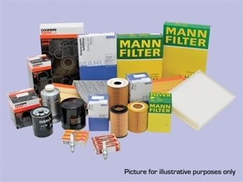 DA6002P - Full Service Kit Using OEM Branded Filters for Defender 200TDI (Picture for Illustration)