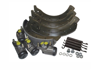 DA6046-CON - Rear Brake Cylinder and Shoe Kit - SWB From 1980 - Aftermarket and OEM Available For Land Rover Series 3