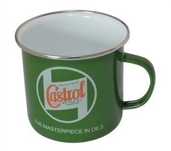 DA6270.G - Tin Mug By Castrol Classic Oil