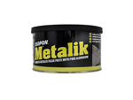 DA6276.G - Metallik Alloy Body Filler By Isopon - Multi-Functional Smooth Metallic Body Filler Paste - 250ml Tin