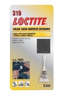 DA6304 - Loctite Glues and Adhesives - Rear View Mirror Bonder - One Shot Tube