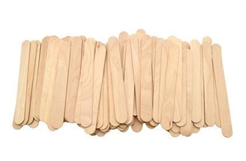 DA6398 - Quantity 100 Wooden Mixing Spatulas