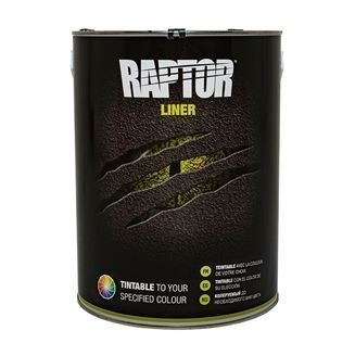 DA6436 - Raptor 5 Litre Liner in Tintible Finish - Durable Protective Coating for Almost Any Surface