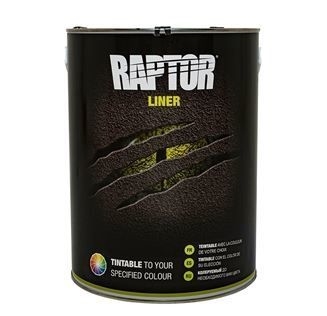 DA6436.G - Raptor 5 Litre Liner in Tintible Finish - Durable Protective Coating for Almost Any Surface