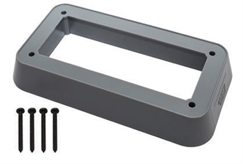 DA6555 - Plinth for Interior LED Light on Land Rover Defender - By Mud UK in Light Grey - To Enable Fitment to Rear of Station Wagon