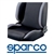 DA7303 - Sparco Seat - R100 - For Land Rover Defender - Come in Black and Grey Trim (Requires Mounting and Fitting Kit)