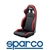 DA7305 - Sparco Seat - R100 - For Land Rover Defender - Come in Black and Red Trim (Requires Mounting and Fitting Kit)