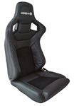 DA7317 - Fits Defender Corbeau Sportline RRS Low Base Seats - Comes as a Pair - In Leather & Alacantara (Requires Mounting Kit)