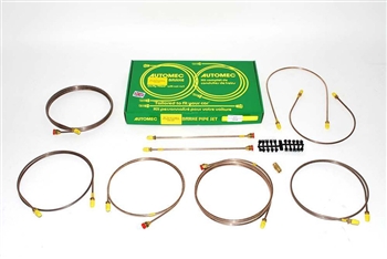 DA7438 - Brake Pipe Set for Land Rover Defender 110 - Fits Right Hand Drive Station Wagon Vehicles from 1993-2003 WITHOUT ABS