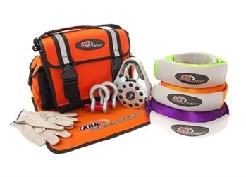 DA8932.G - ARB Recovery Kit - Snatch Block, Tree Protectors, Strap, Shackles, Recovery Damper, Gloves and Bag - Premium Kit