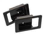 DA8953 - Fits Defender Aluminium Trim Pieces - Defender Door Handle Surrounds in Black Anodised - Comes as a Pair