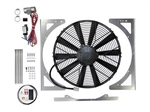 DA8967 - Revotec Electrical Fan Conversion for Defender - High Power Suction Fan - Fits 200 & 300 TDI Defenders (15.2" Fan)