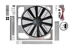 DA8968 - Revotec Electrical Fan Conversion for Defender and Discovery - High Power Suction Fan - Fits For Discovery and Defender TD5 (15.2" Fan)