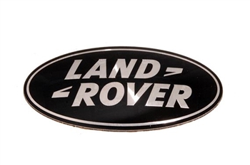 DAG500160 - Supercharged Oval Badge - Black / Silver (for Use on Grille of Vehicles - Not Factory Fitted Discovery 4) - For Genuine Land Rover