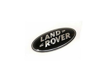 DAG500160.LRC - Supercharged Oval Badge - Black / Silver (For Use on Grille of Vehicles - Not Factory Fitted Discovery 4) - Genuine For Land Rover