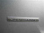 DAM500350MCJ - Supercharged Rear Badge In Genuine Land Rover Colours - For Range Rover Supercharged